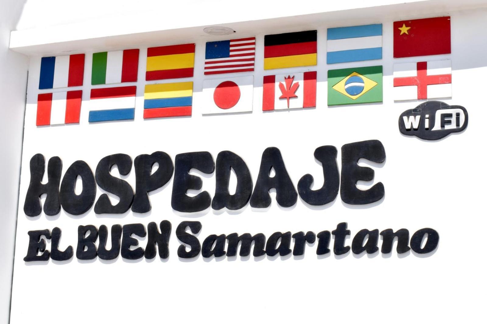 Hospedaje El Buen Samaritano 파라카스 외부 사진